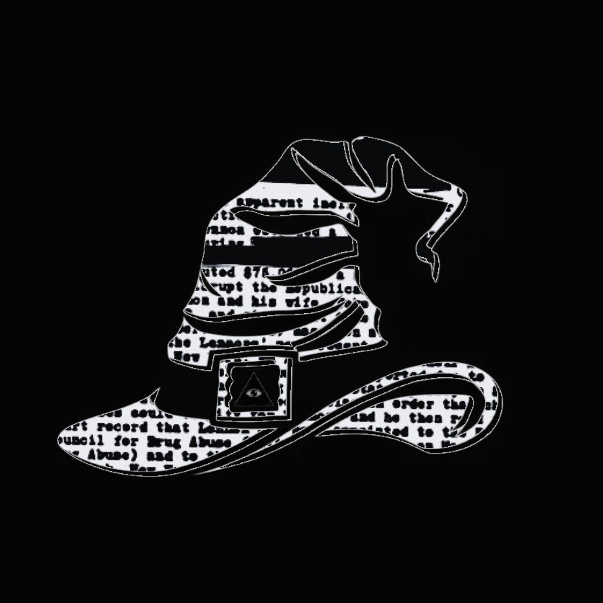 Truth is Dangerous — witch hat logo with All-Seeing Eye
